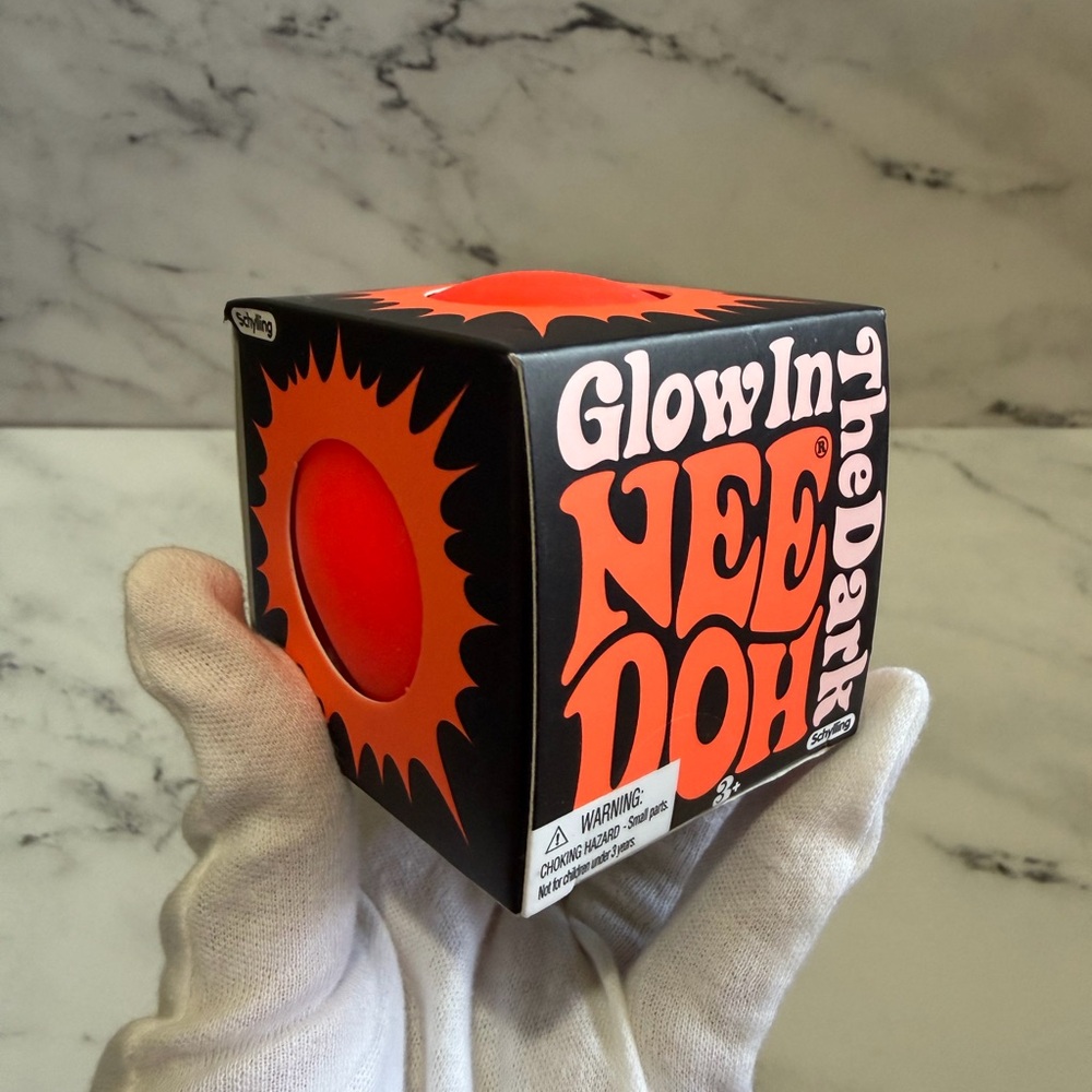 Needoh Glow In The Dark Neon Orange